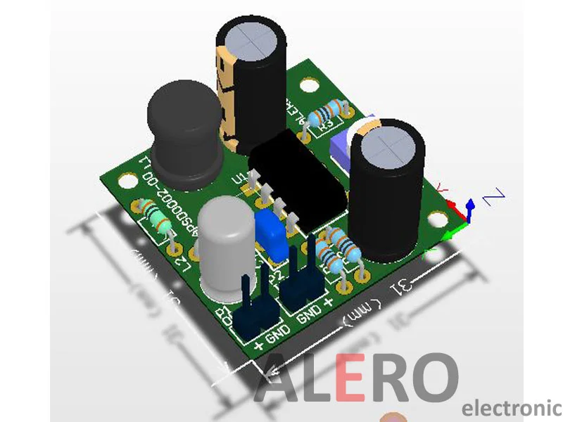 ساخت مبدل ولتاژ DC به DC کاهنده 5V
